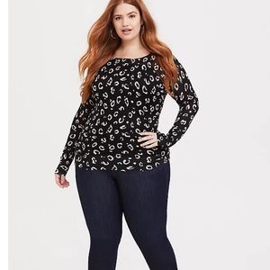 **HOST PICK** TORRID PLUS SIZE (2X) leopard sweater.